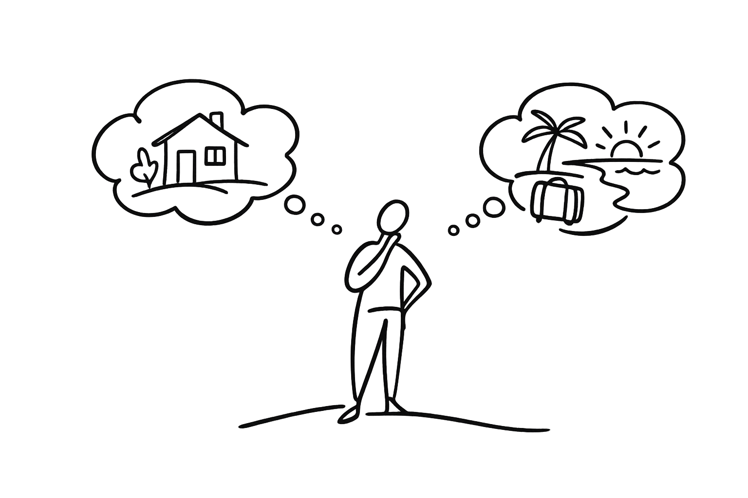 Illustration Lebensplanung